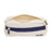 Milan Pencil Case Rectangular 2 Zip 1918 Series Beige CX1000542