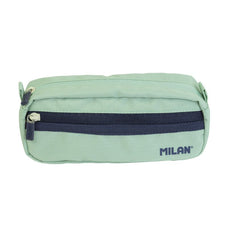 Milan Pencil Case Rectangular 2 Zip 1918 Series Green CX1000547