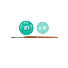 Milan School Brush 101 Series Round Size 18 CX214327