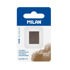 Milan Watercolour Paint Half Pan Refill Brown CX1000355