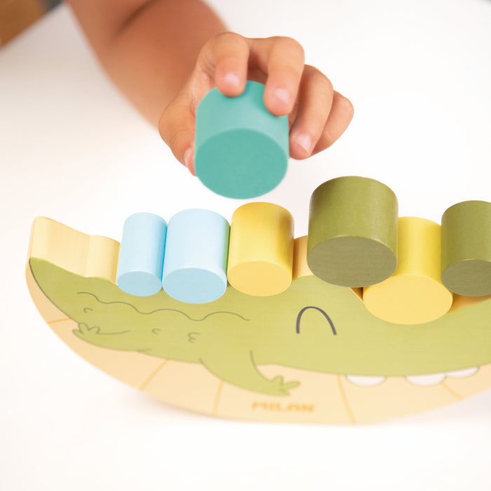 Milan Wooden Educational Toy, Coco Balance Crocodile CX1000583