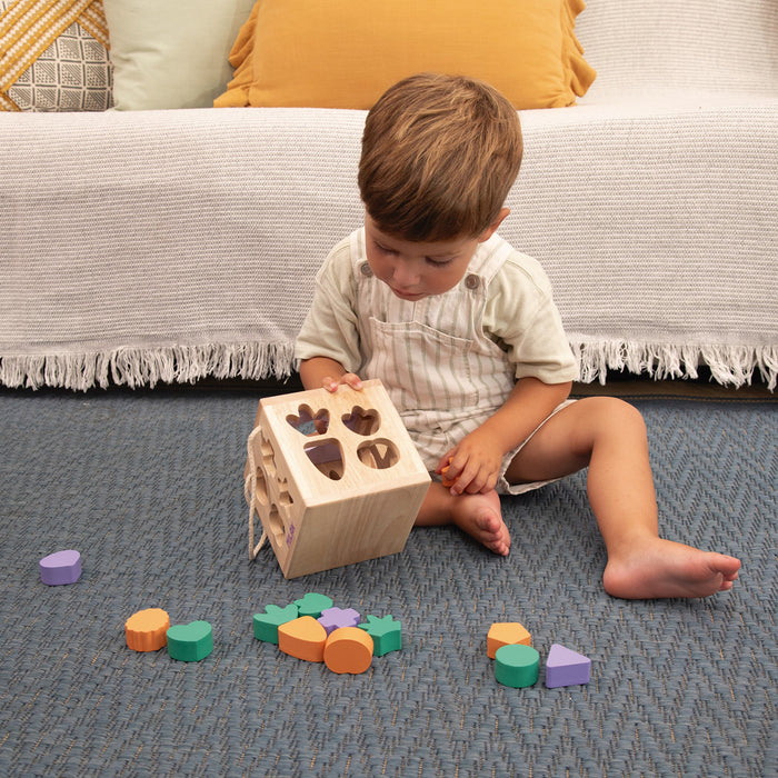 Milan Wooden Educational Toy, Rabbit Cube CX1000581