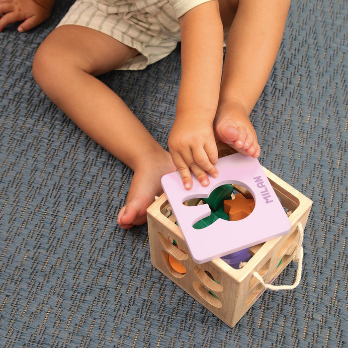 Milan Wooden Educational Toy, Rabbit Cube CX1000581