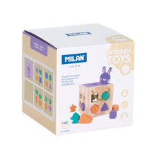 Milan Wooden Educational Toy, Rabbit Cube CX1000581