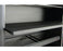 Milano 1200mm Tambour Roll-Out Shelf - Black MG_MLTAMRS12_B