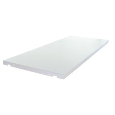 Milano 1200mm Tambour Shelf - White MG_MLTAMSHF12_W