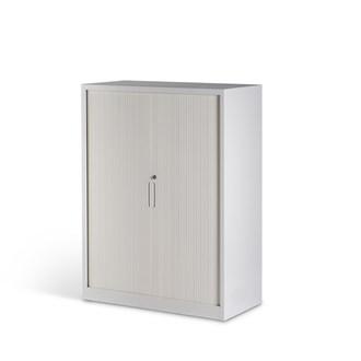 Milano 1200mm x 1020mm Storage Tambour - White MG_MLTAM1210_W