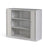 Milano 1200mm x 1020mm Storage Tambour - White MG_MLTAM1210_W