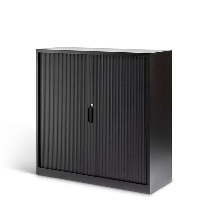 Milano 1200mm x 1200mm Storage Tambour - Black MG_MLTAM1212_B