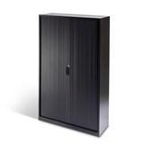 Milano 1200mm x 1980mm Storage Tambour - Black MG_MLTAM1219_B