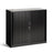 Milano 1200mm x 1200mm Storage Tambour - Black