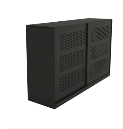 Milano 1600mm x 1020mm Slider Cabinet - Black MG_SLID1610_B