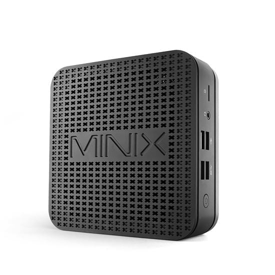 MINIX NEO Windows 10 PRO Fanless Mini PC with NEO M2 Remote. Intel Celeron N4100, Triple Display HDMI, DP, VGA Outputs. 802.11ac Dual-Band WiFi, BT 4.2 4G DDR4,128GB, eMMC 5.1, Supports Win 11. CDG41V-4MAX