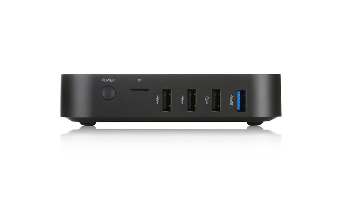 MINIX NEO Z83-4 Windows 10 PRO Fanless Mini PC with M2 Remote Intel X5-Z8350 (64-bit), 4GB DDR3L, 802.11ac Dual-Band Wi-Fi, Bluetooth 4.2, HDMI 1.4 (4K@30Hz), Mini DP, Intel HD Graphics, RJ-45, Micro SD CDZ83-4MX