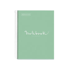 Miquelrius Notebook 5 Subject 120 Leaf A4 Ruled Emotions Mint CXMR46731