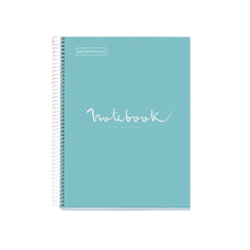 Miquelrius Notebook 5 Subject 120 Leaf A5 Ruled Emotions Sky Blue CXMR49943