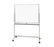 Mobile Pivoting Double Sided Whiteboard 900 x 1200mm On Stand BVLML0912