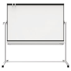 Mobile Porcelain Whiteboard 900 x 1200mm On Stand AOQTPREST1209
