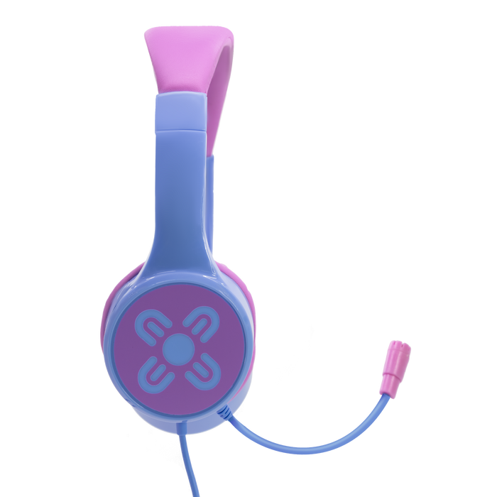 Moki ChatZone Headphones + Boom Microphone - Pink/Purple MKACC-HPCZPP