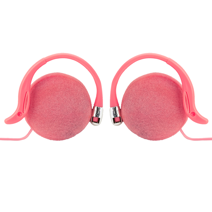 Moki Clip On Earphones - Pink MKACC-HCOLP