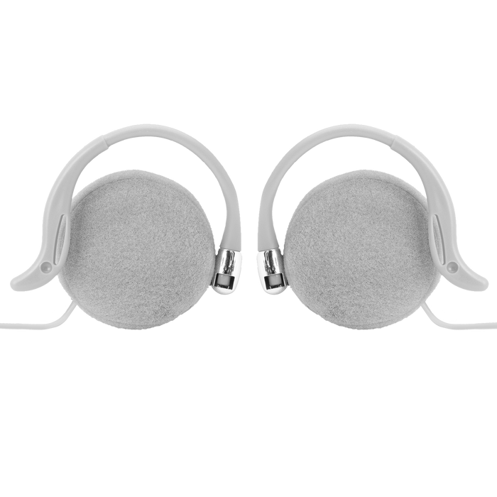 Moki Clip On Earphones - White MKACC-HCOW