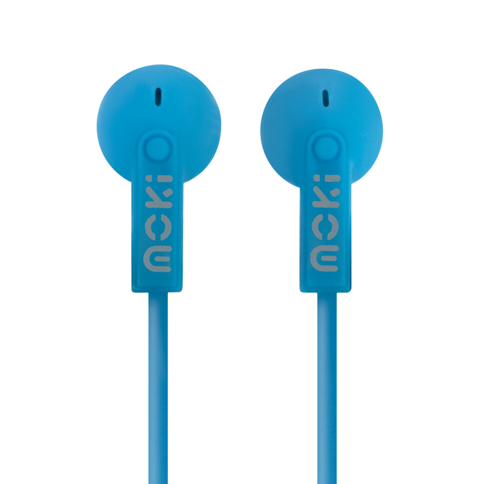 Moki Dots Noise Isolation Earbuds - Blue MKACC-HPDOTB