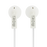 Moki Dots Noise Isolation Earbuds - White MKACC-HPDOTW
