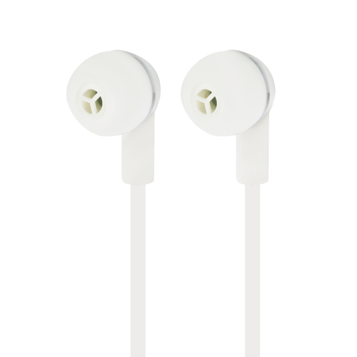 Moki Dots Noise Isolation Earbuds - White MKACC-HPDOTW