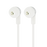 Moki Dots Noise Isolation Earbuds - White MKACC-HPDOTW