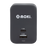 Moki Dual USB Wall Charger - Black MKACC-MUSBWB