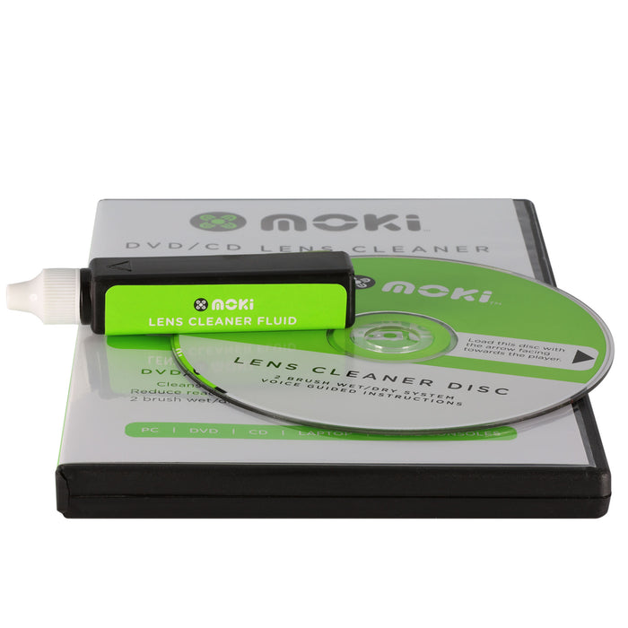 Moki DVD/CD Laser Lens Cleaner MKACC-FLCC01