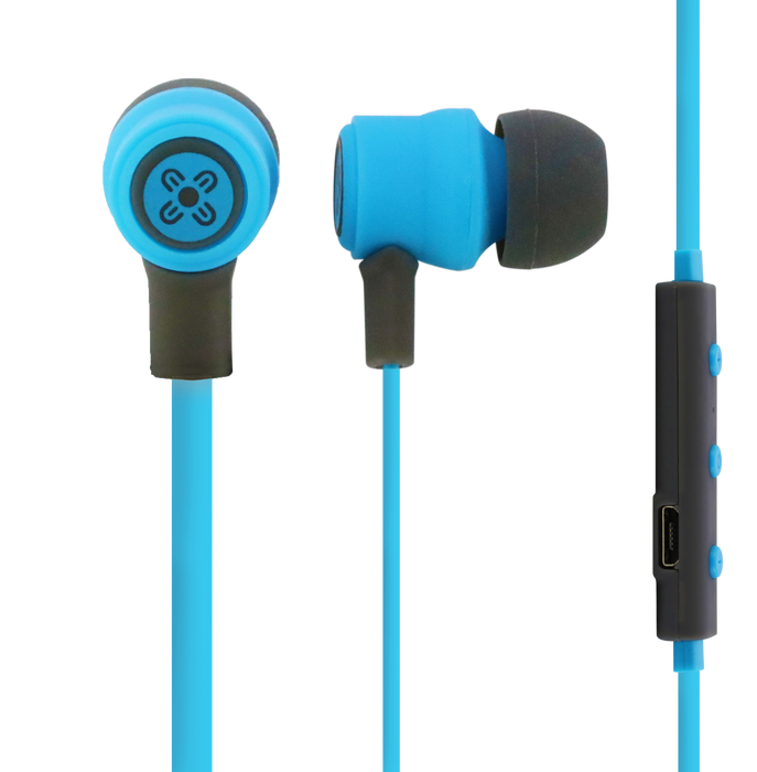 Moki FreeStyle Bluetooth Wireless Earphones Blue MKACC-HPFREB