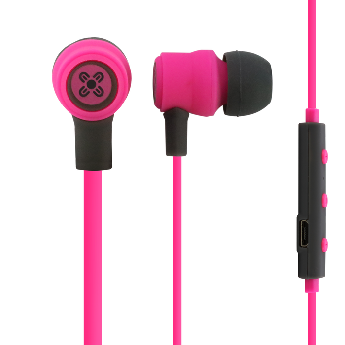 Moki FreeStyle Bluetooth Wireless Earphones Pink MKACC-HPFREP