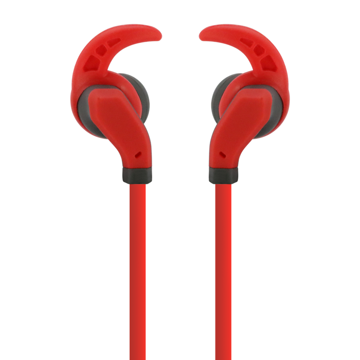 Moki Hybrid Wireless Earphones - Red MKACC-HPHBDR
