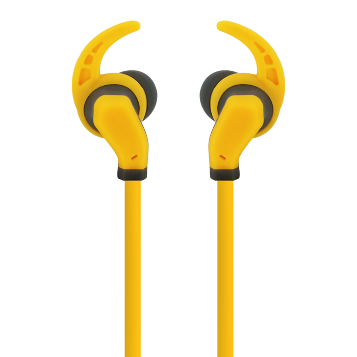 Moki Hybrid Wireless Earphones - Yellow MKACC-HPHBDY