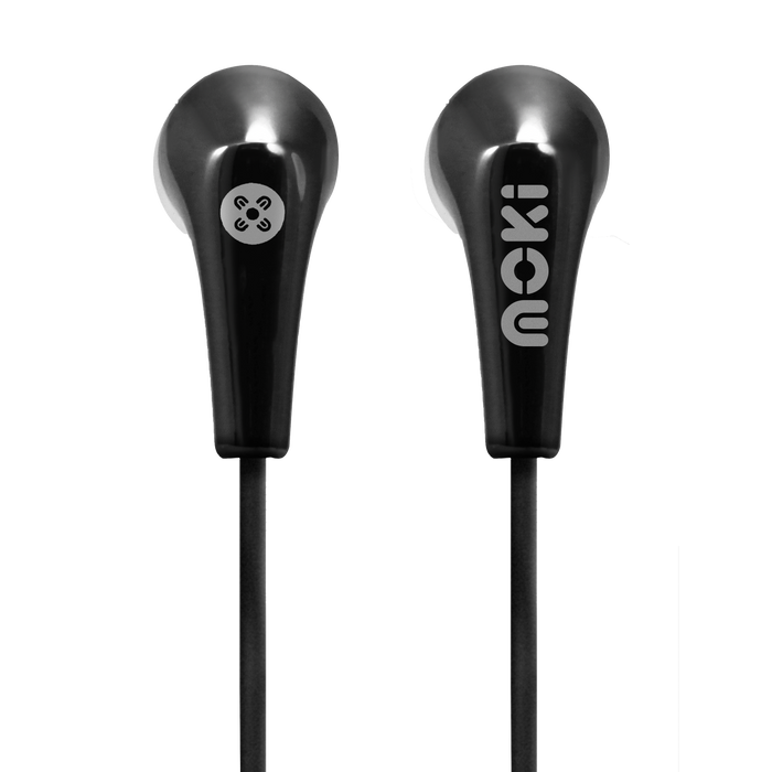 Moki Life Metallics Earphones MKMLMECBK