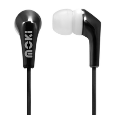 Moki Life Metallics Earphones MKMLMECBK