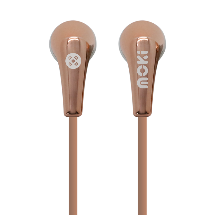 Moki Life Metallics Earphones MKMLMECRG