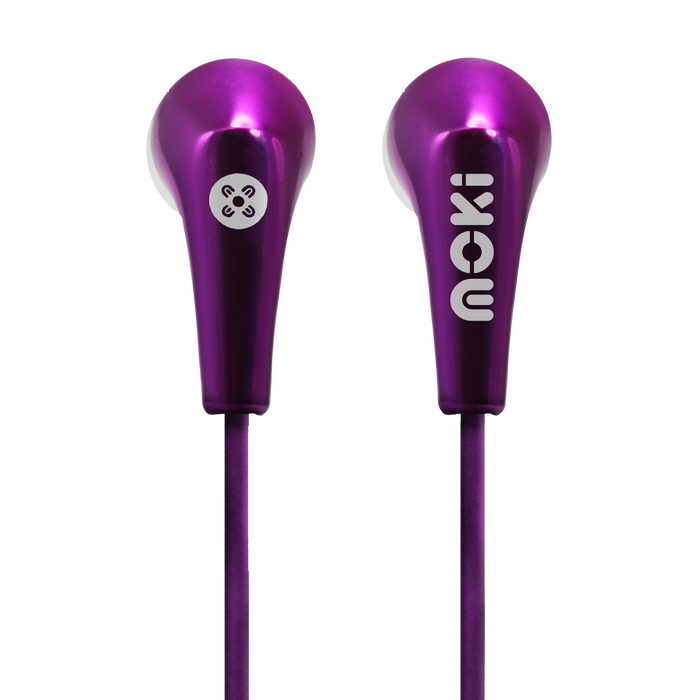 Moki Metallics Earphone - Pink MKACC-HPMLCP