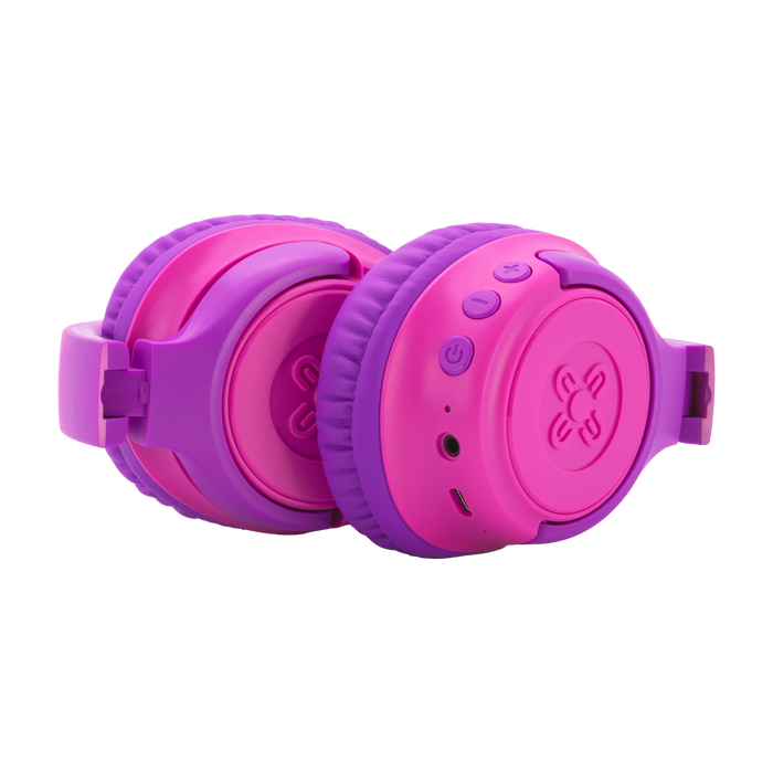 Moki Mixi Kids Volume Limited Wireless Headphones - Pink Purple MKACC-HPMIXPP
