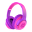Moki Mixi Kids Volume Limited Wireless Headphones - Pink Purple MKACC-HPMIXPP