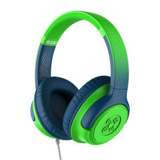 Moki Mixi Type-C Connect Wired Volume Limited Headphones - Green/Blue MKACC-HPMIXGB