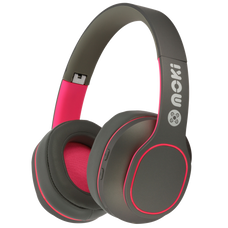 Moki Navigator Noise Cancelling Wireless Over-Ear Headphones - Pink MKACC-HPKNCP