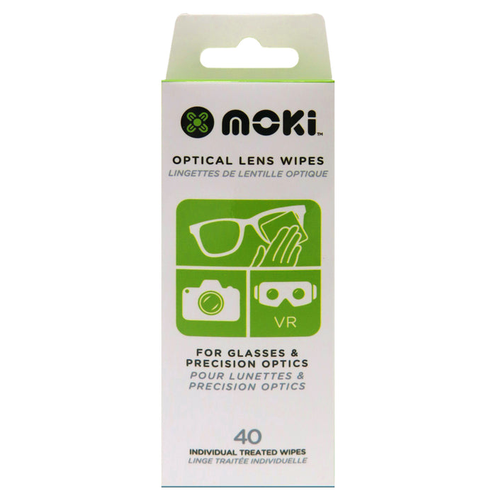 Moki Optical Lens Wipes - 40 Pack MKACC-GSCLN