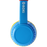 Moki Play Safe Wireless Headphones Volume Limited for Kids - Blue / Yellow MKACC-HPPSBY