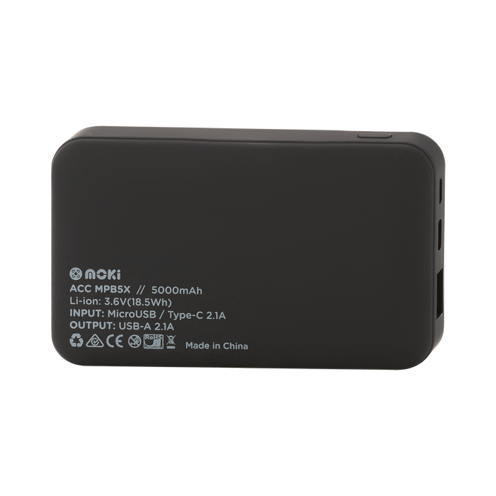 Moki Power Bank (Type-C / USB-A) 5000mAh MKACC-MPB5X
