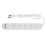 Moki Powerboard - 4 Socket + 2 USB-A + 1 Switch MKACC-PAUSB4
