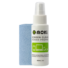 Moki Screen Clean 60ml + Microfibre Cloth MKACC-FCSM01