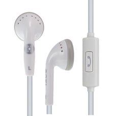 Moki Stereo Earphones + Microphone - White MKACC-HPMCMW