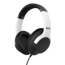 Moki Type-C Connect Headphones + Inline Microphone & Control - Black & White MKACC-HPCOBW